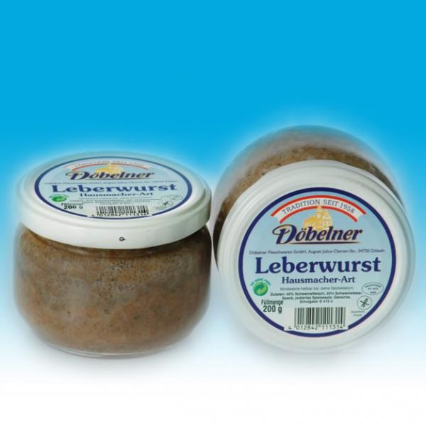 Geschenkkarte Leberwurst Haumacher-Art Döbelner - DDR Produkte 